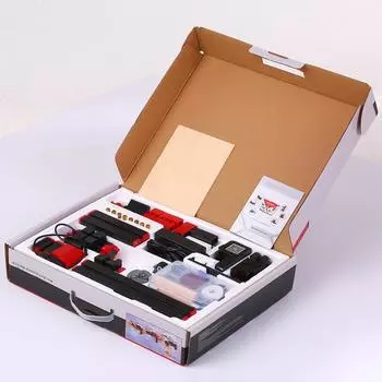 Мини DIY 6 в 1 Многофункциональный моторизованный трансформатор Многоцелевой станок Лобзик шлифовальный станок Дрель EU Plug чёрный