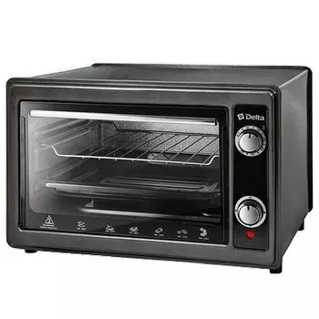 Мини-духовка Delta D-0122 Черная 37л