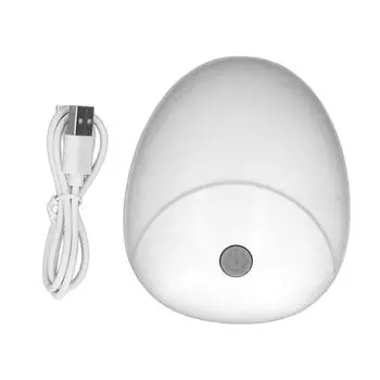 Mini Electric Head Massager Automatic Scalp Headache Body Massager with Removable Massage Head for белый