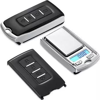 Mini Electronic Digital Pocket Scale 100g 0.01g/200g 0.01g Mini Key Style Portable Precision Weighing LCD Backlit Display Scales