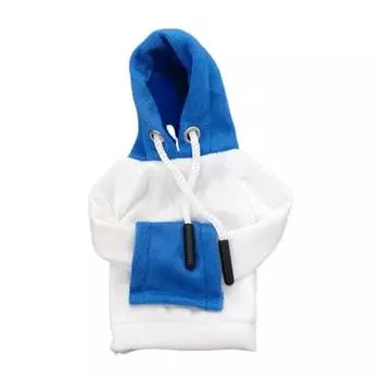 Mini Goose Hoodie for 7 Inch Table Goose Statue Soft Tabletop Goose Costume Cute Pet Clothes Fun Gift for Goose Lovers