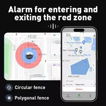 Мини GPS локатор круглый анти потеря сигнализации магнитный умный искатель локатор отслеживающее устройство для домашних животных автомобиль дети сумка кошелек потерянный трекер чёрный