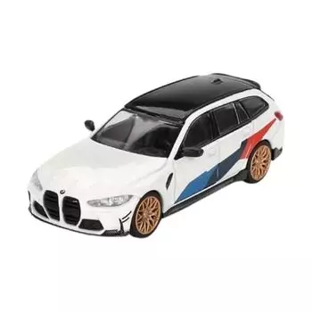 MINI GT 1/64 BMW M3 M performance touring альпийский белый (Левый руль) Готовый продукт