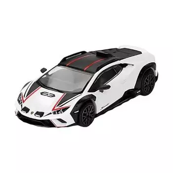 MINI GT 1/64 Lamborghini Huracan Stellato Bianco Asopo (белый) (Левый руль) Готовый продукт