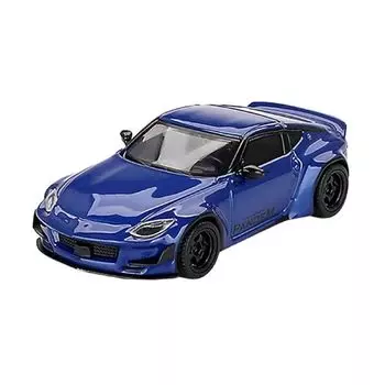 MINI GT 1/64 Pandem Nissan Z сейран синий (Левый руль) Готовый продукт