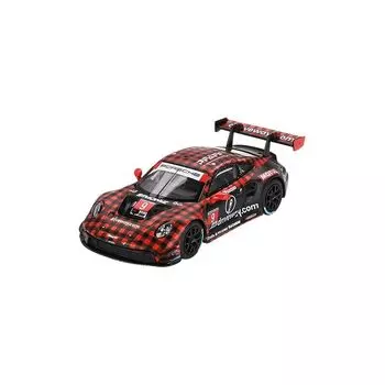 MINI GT 1/64 porsche 911 GT3 R IMSA sebring 12 часов GTD PRO победитель 2023 г. № 9 Pfaff Motorsports (Левый руль) Готовый продукт