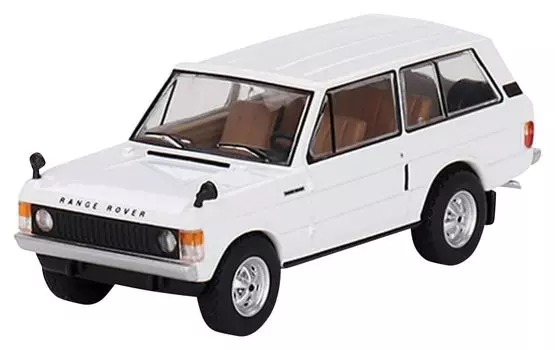 MINI GT Range Rover Davos White Left Handle Finished Product 1/64
