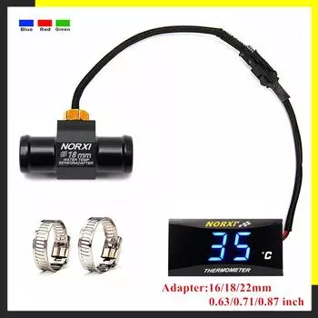 Мини-измеритель температуры воды для мотоцикла XMAX250 300 NMAX CB 400 CB500X Датчик термометра Датчики температуры для гонок на скутерах