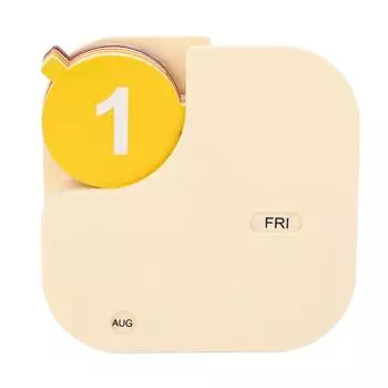 Мини-календарь Cheese Perpetual Calendar Инновационный настольный календарь для снятия стресса Украшение для офиса
