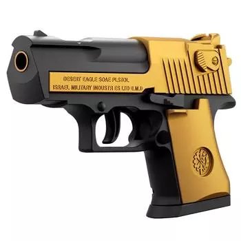 Мини-карманный игрушечный пистолет Desert Eagle, непрерывное метание снарядов, обучающий пистолет с мягкой пулей, страйкбольный маленький пистолет, подарок для детей