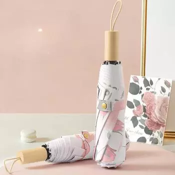 Мини-карманный зонт с красивым фруктовым дизайном, ветрозащитный и Paraguas Xiaomi
