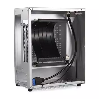 Мини-компьютер ITX для корпуса, алюминиевый корпус, хост HTPC для корпуса, корпус USB 3.0 ITX с видеокартой Pcie 16x Extensi