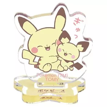 Мини-коробка-подставка из акрила Pocket Monster Pokemon Poke Piece Chokonto ~Peace Life~