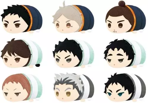 Мини-коробка-талисман Takara Tomy Arts Mochimochi 9 на 9 из полиэстера Haikyu!! Том 3 продукция, типы, штуки,