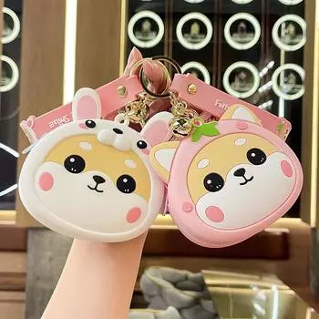 Мини Кошечка удачи Кошечка монета брелок и сумка для наушников подарок Individual OPP bag packaging