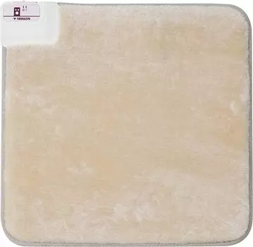 Мини-коврик 40 x 40 см, одноразовый коврик для ног, подушка, электрический коврик, бежевый [Yamazen] YMM-W401 бежевый
