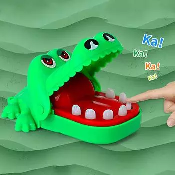 Мини-крокодил Biter с брелоком Маленький подарочный крокодил Biter игрушка Tricky Crocodile 2