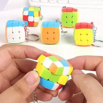 Мини-куб 3x3x3 брелок Magic Cube Puzzle Professional Magic Cube детские игрушки 1