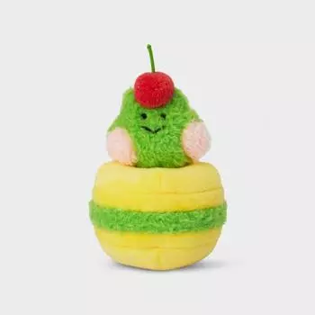 Мини-кукла Line Friends Mini Ленини Пекарня с вишней-макаруном