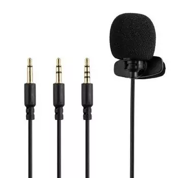 Мини-микрофон Hands Free Clip на микрофоне Аудио микрофон для компьютера, ноутбука, телефона, громкий динамик