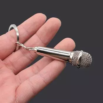 Мини-микрофон певец, рэпер, меломан, рок-ролл, Bff, сумка для лучших друзей, подвесной брелок, музыкальные украшения, подарки S082