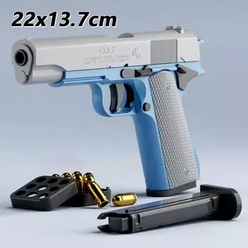 Мини-модель Gravity Straight Jump Toy 3D Printed Gun Non-shooting Cub Kids Children Resting Toys Wedding Party Supplies