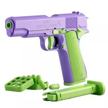 Мини-модель Gravity Straight Jump Toy, 3D-печатный пистолет, не стреляющий игрушечный нож Cub Redish, детская игрушка для снятия стресса, рождественский подарок