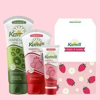 Мини-набор крема для рук и ногтей Kamill Sweety