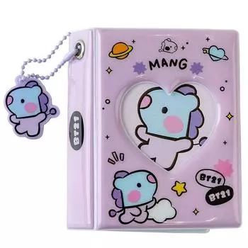 Мини-переплёт для фотографий BT21 Line Friends, MANG, 16 листов