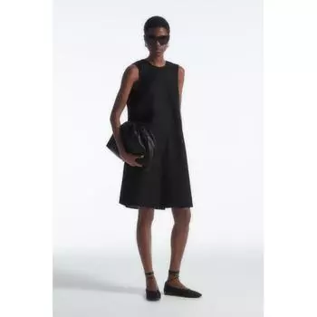 МИНИ-ПЛАТЬЕ С ДЕТАЛЯМИ COS Japan Black/34