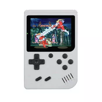 Мини портативная игровая консоль Super Mary русский быстрый ретро дом 400 в одном Neutral White