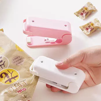 Мини портативный электрический сварочный аппарат Heat Super Sealer Closer Heating Tool белый
