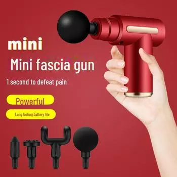МИНИ Портативный Массажер для Расслабления Мышц Для Женщин unpainted small box, Button type серый