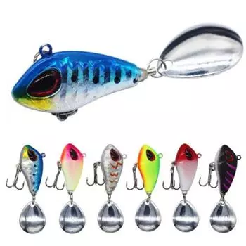 Мини-приманка для ловли ложкой 6g10g17g25g Pin Crankbait Pesca VIB Вибрационная приманка Рыболовные снасти
