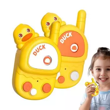 Мини-рация, детская игрушка, 2 шт., перезаряжаемые декоративные радиоигрушки, привлекательный домофон с четким голосом для мальчиков, девочек CHINA