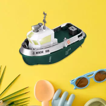 Мини RC лодка ванна игрушечные лодки маленькие подарки на день рождения водонепроницаемый пульт дистанционного управления для всего тела играть
