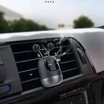 Mini Robotic Air Vent Clip Creative Fragrance Air Vent Aromatherapy Outlet Air Fresheners Perfume Diffuser Car Interior Ornament