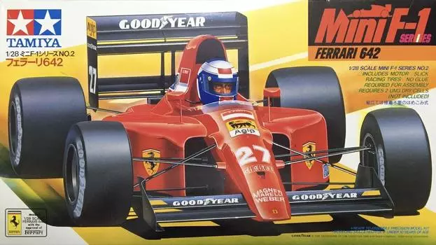 Мини-серия Ferrari 642 АРТИКУЛ 28002 1/28 F-1 NO.2