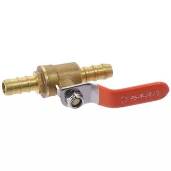 Мини-шаровой кран Male x Male, 10 мм, газовый клапан, водяной стопорный шаровой клапан, вода, воздух, топливопровод, масло