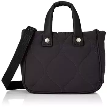 Mini Shoulder Bag Quilted Small FLUFFY ATT0721 Black [Anello] Women s