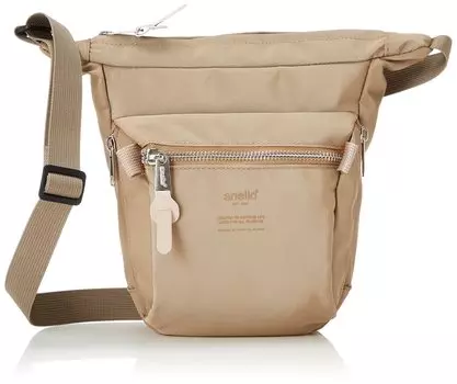 Mini Shoulder Bag THREE ATH3234 Beige [Anello]