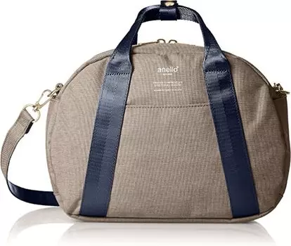 Мини-сумка Boston B5 с несколькими отделениями CHUBBY ATC1835Z бежевого цвета [Anello]