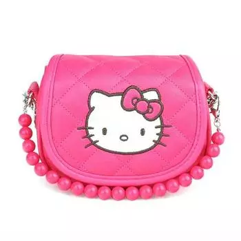 Мини-сумка-тоут Hello Kitty с бисером и кросс-бейсболкой KTK-RB22P, популярный персонаж в Корее