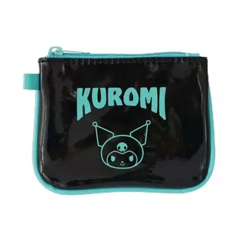 Мини-сумочка Kuromi эмалированная, черная