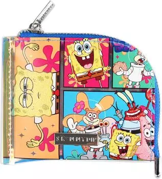 Мини-сумочка SpongeBob All Star Card Holder Card Case Accessories Glitter Glitter 3778PCTJ [Skinnydip]