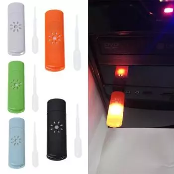 Мини-USB диффузор эфирного масла аромат воздуха свежий светодиодный свет тихий увлажнитель воздуха