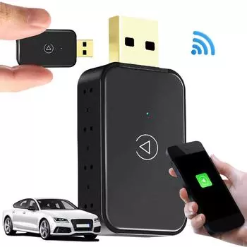 Мини-USB-донгл BT WiFi 5.8G Plug and Play беспроводной CarPlay Android Auto адаптер Smart Link для проводных Carplay Android Auto автомобилей CHINA
