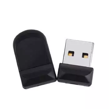 Мини USB-флеш-накопитель: Высокоскоростные 16 ГБ, 32 ГБ, 64 ГБ, 128 ГБ с бесплатной гравировкой логотипа и водонепроницаемым корпусом 4 GB чёрный