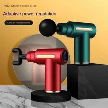 Мини-USB-массажер, аппарат для фасций, мышечная релаксация, вибрационный стержень, фитнес-оборудование чёрный