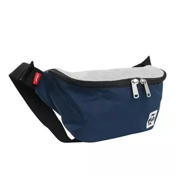 Mini Waist Bag Sweat Nylon Navy [Chums] Men s CH60-3624 H-Gray/Basic